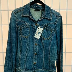 DKNY Denim Jacket Fitted Y2K 90's Era